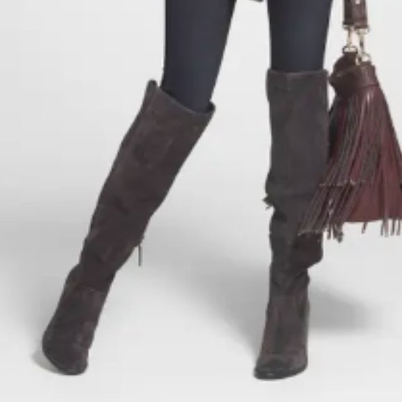 BRAND NEW Dolce Vita Ohanna OTK Boots (Gray) 5.5 - Picture 1 of 9